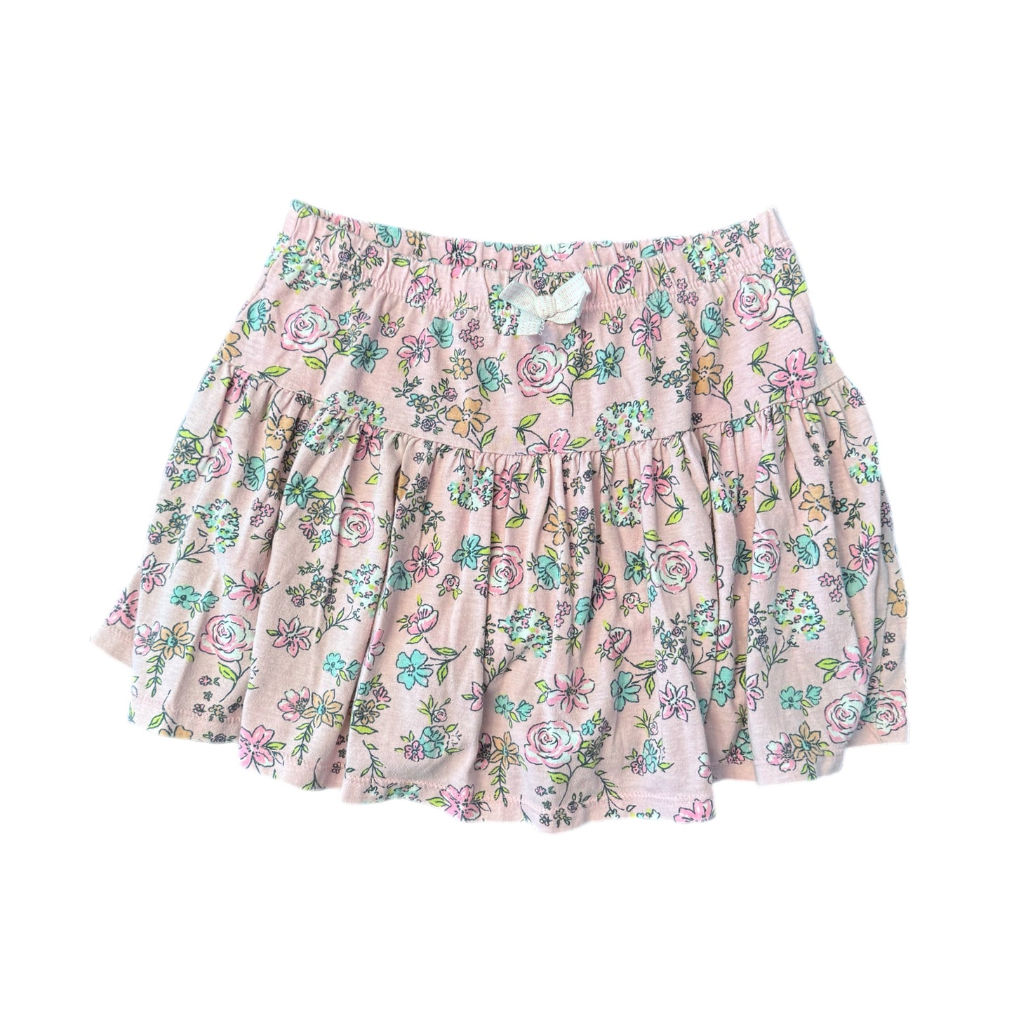 7/8 - Floral Skort