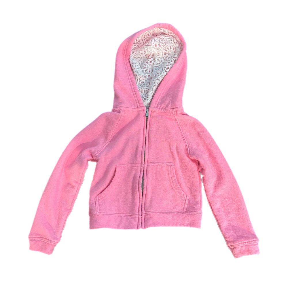 5/6 - Pink Zip Up Jacket