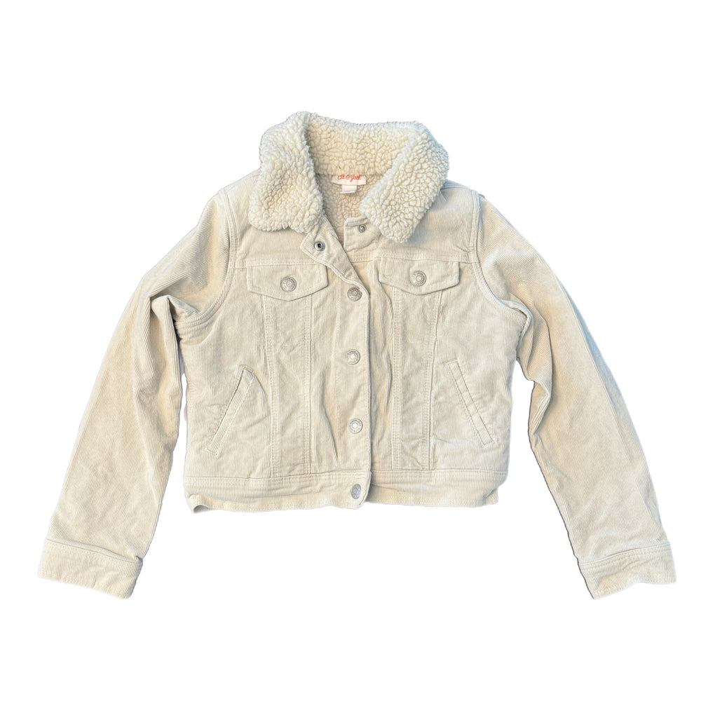 7/8 - Cream Couduroy Jacket