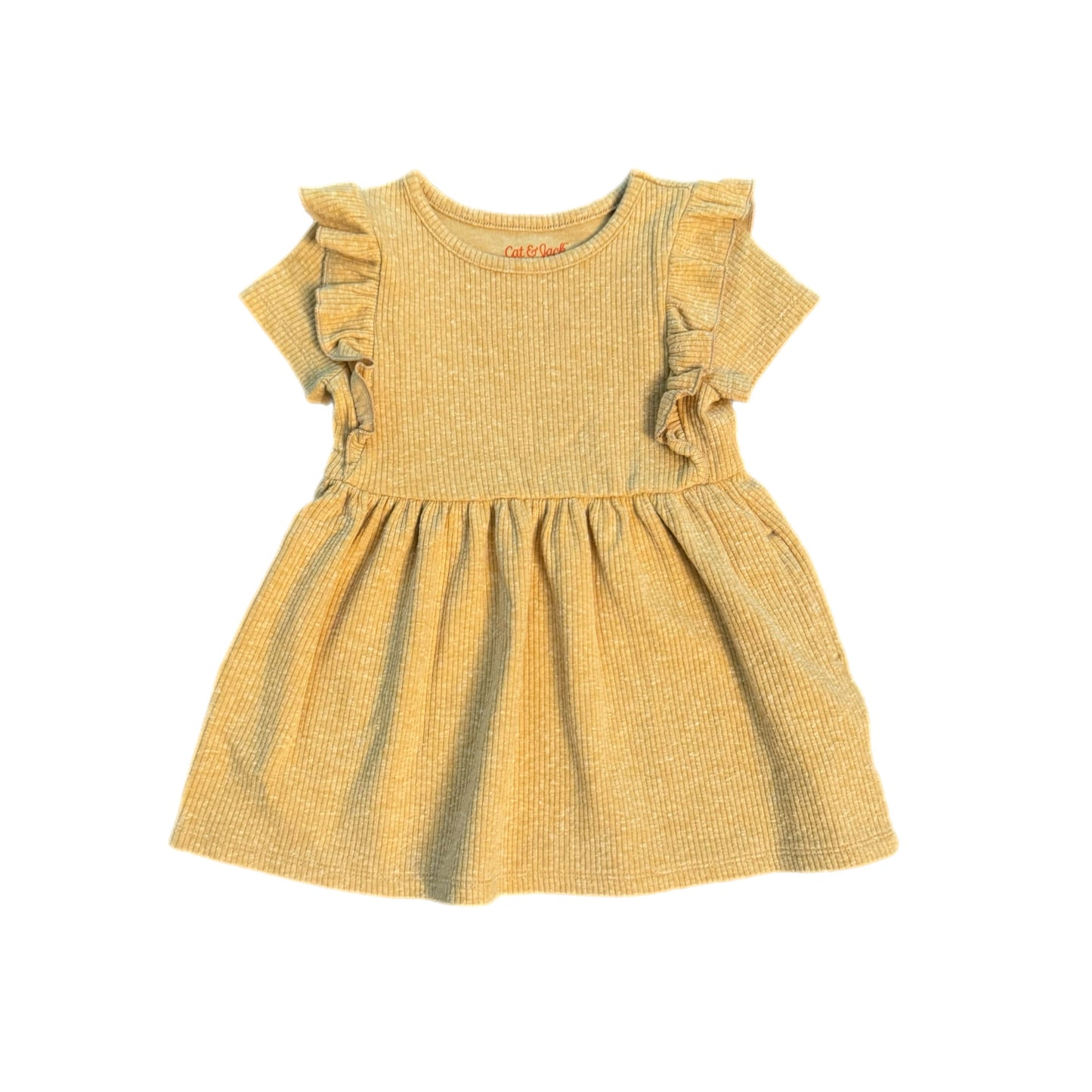 18 Months Yellow Ruffle Dress