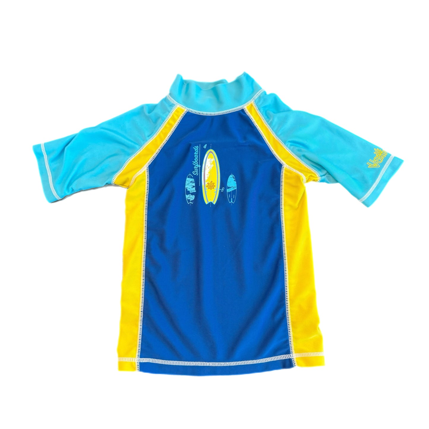 5 - Short Sleeve Rash Guard Swim Shirt