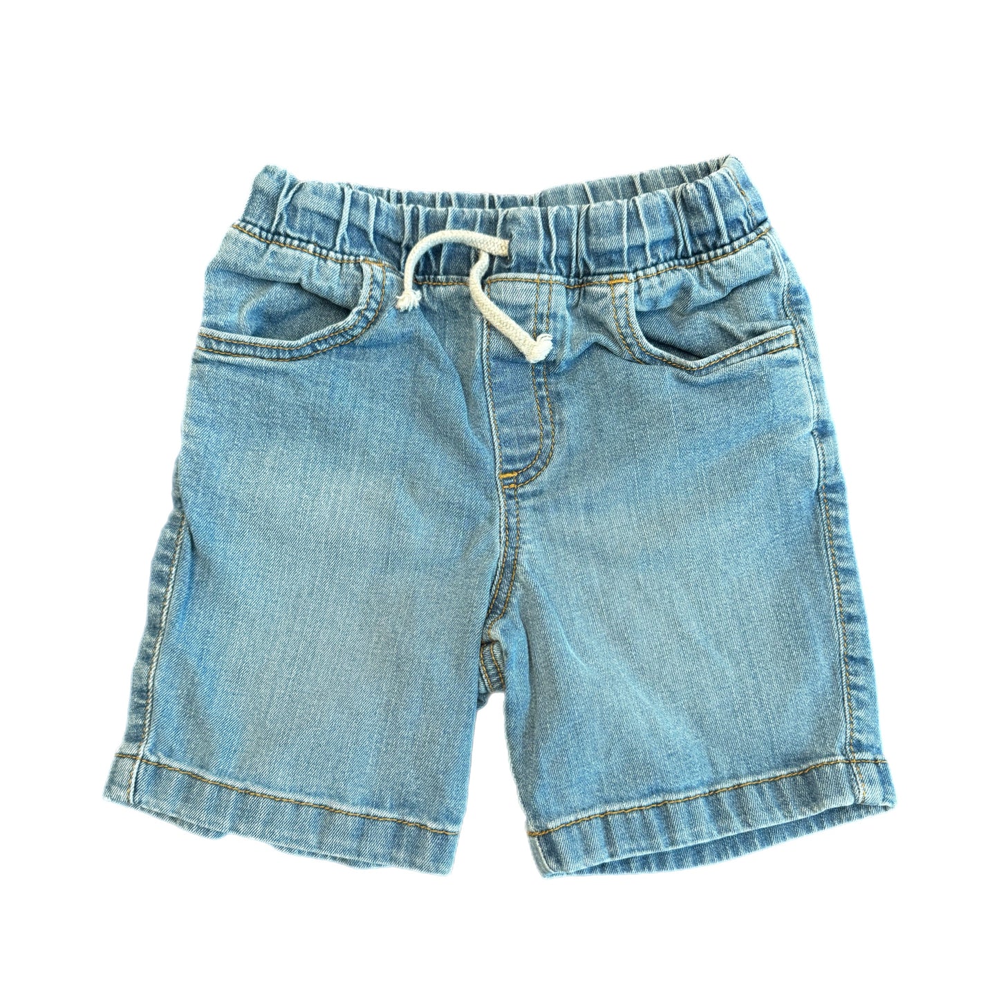 5T - Jean Shorts with Drawstring