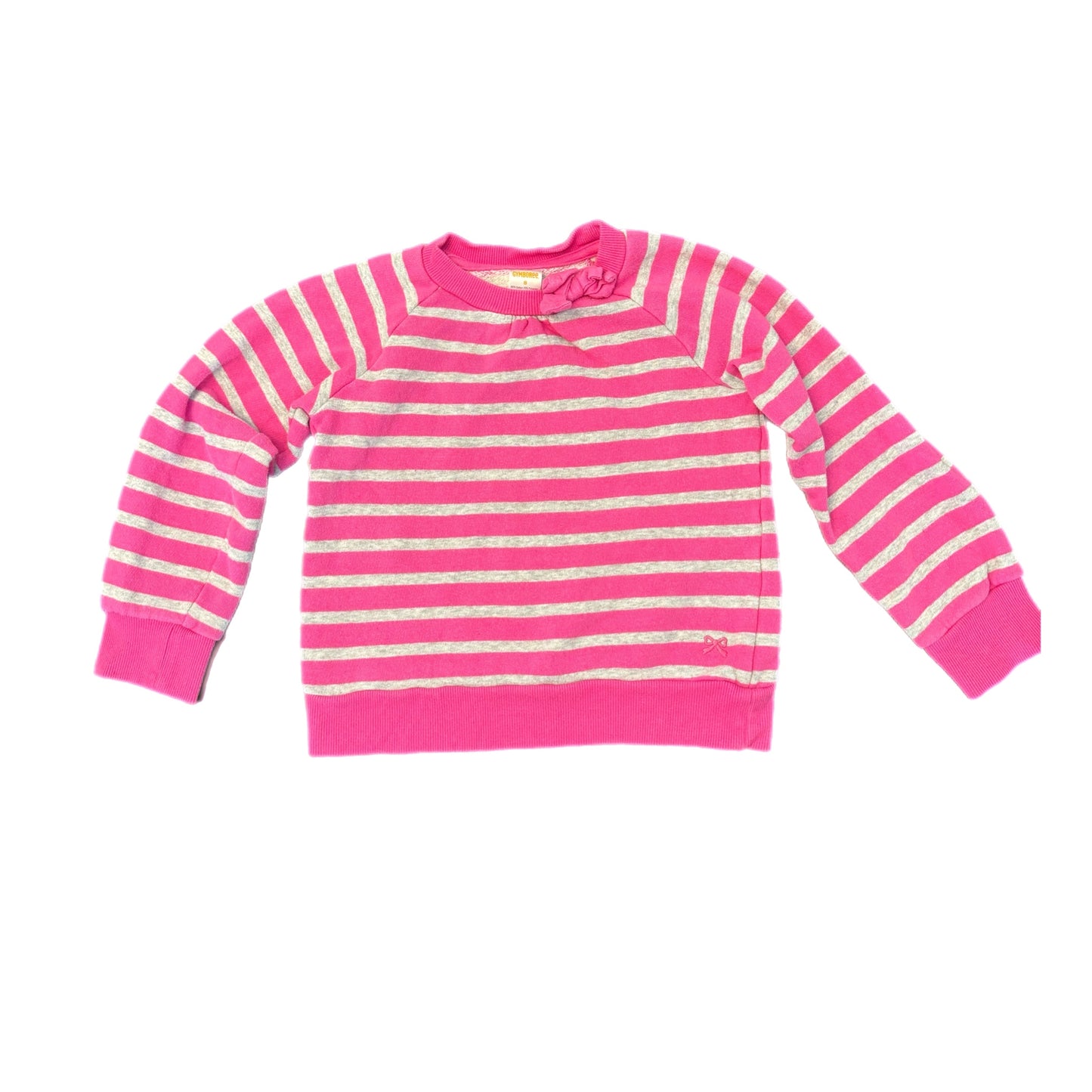 6 - Pink Striped Sweater