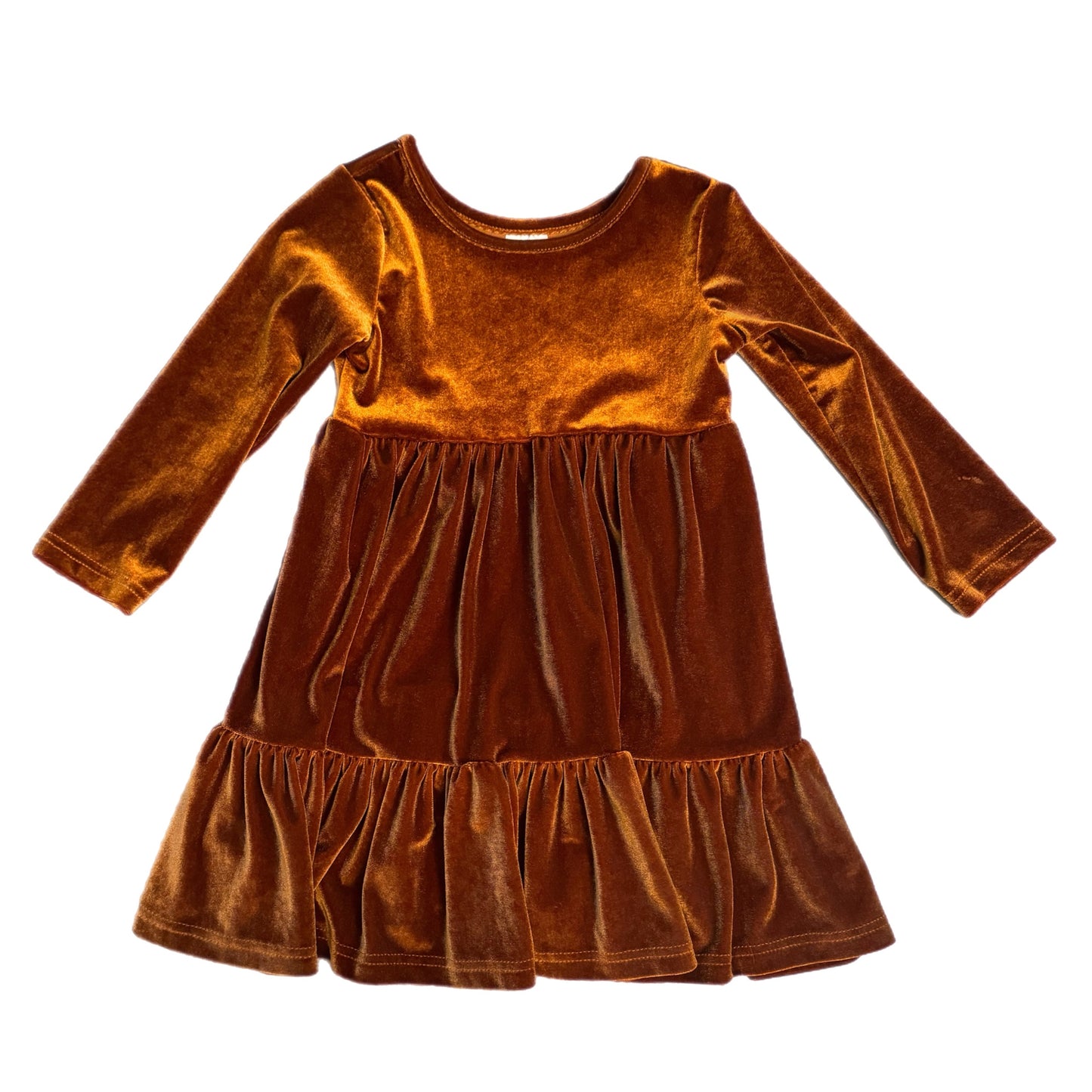 5 - Rust Velvet Dress