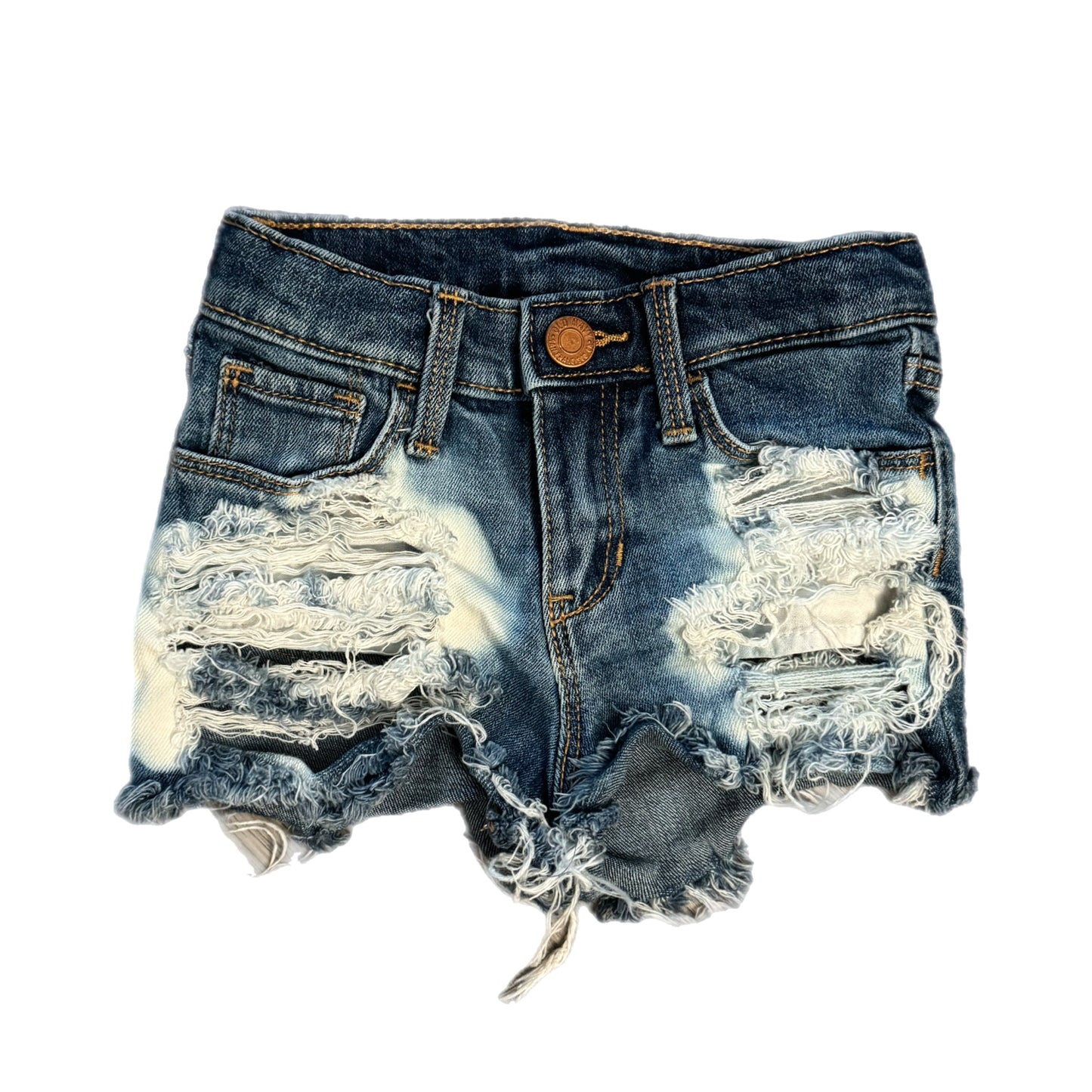 3T - Frayed Jean Shorts