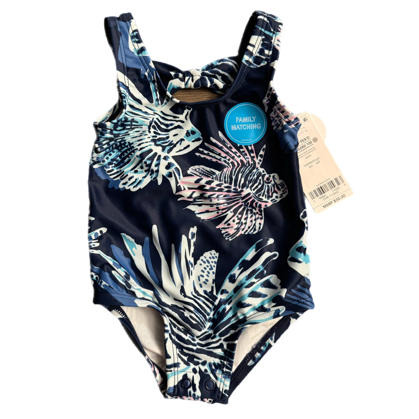 NEW 6 Month Sun Protection Swim Suit